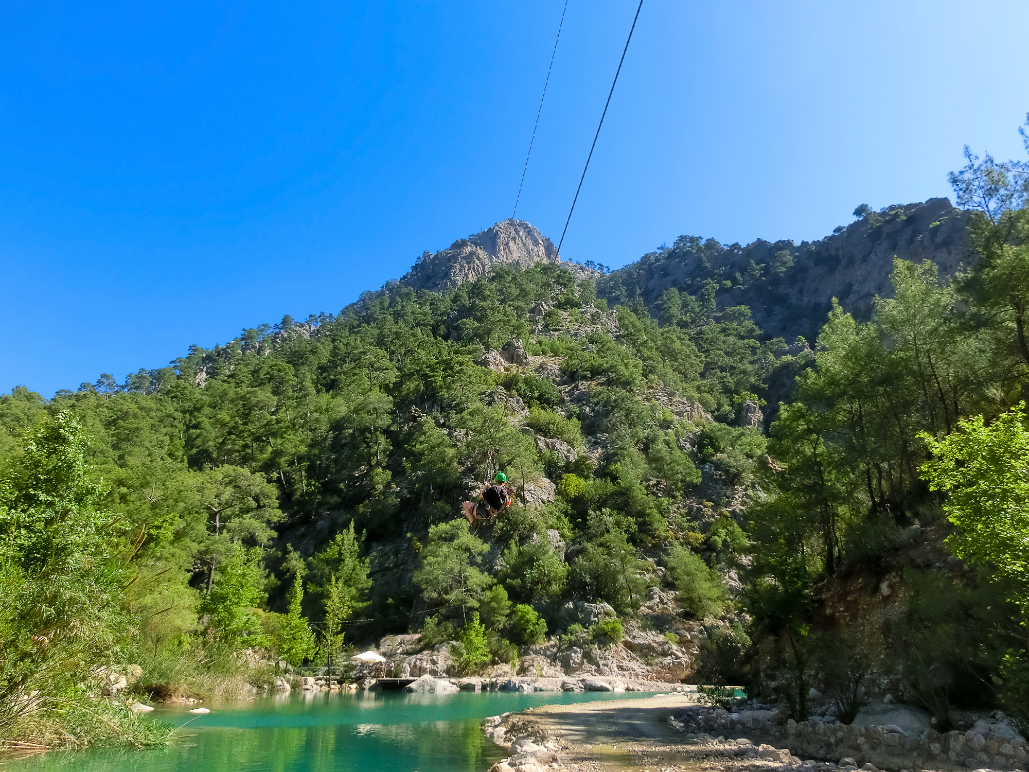 Skupaj s prijatelji smo odšli na Bovec zipline